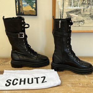 Schutz military boots